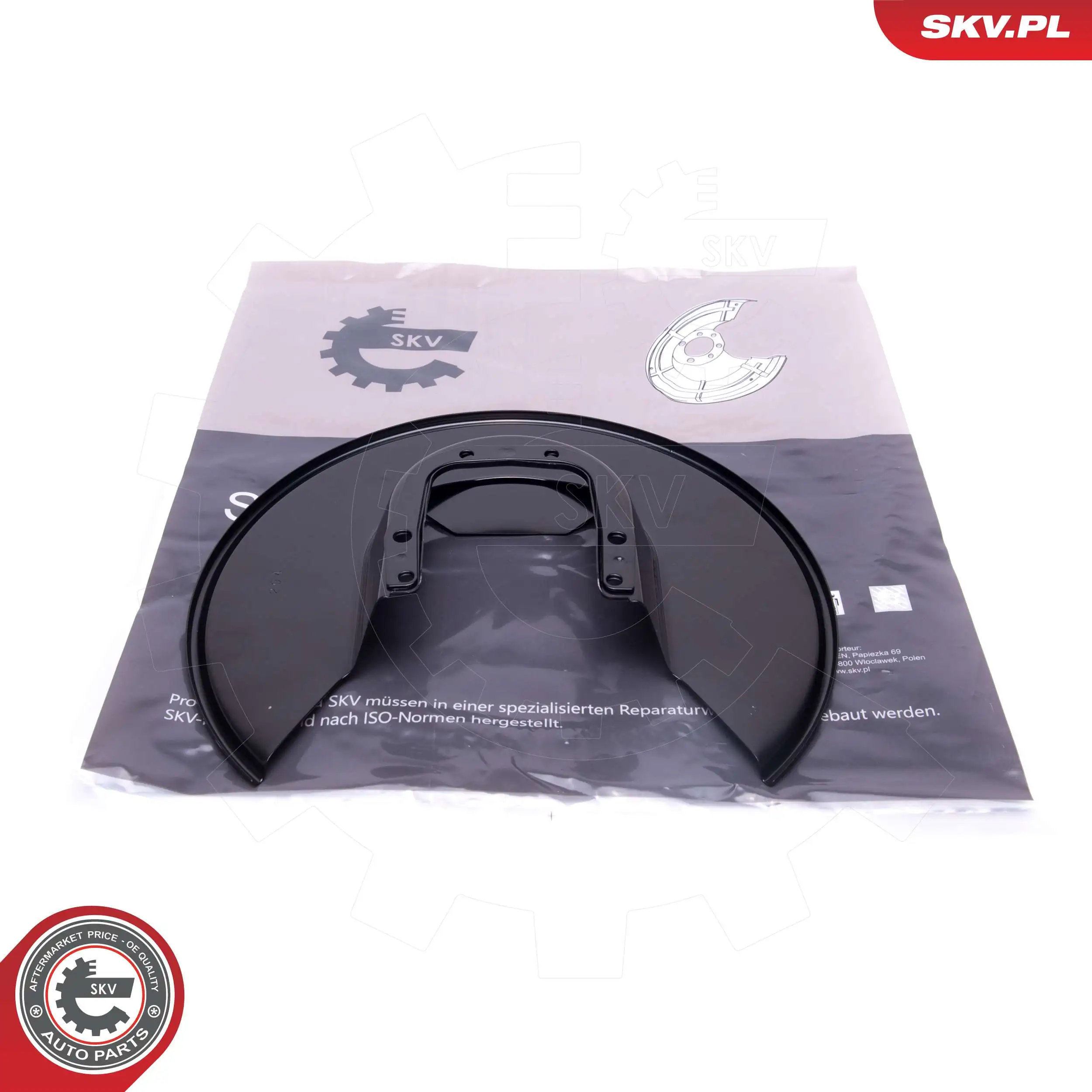 Splash Guard, brake disc